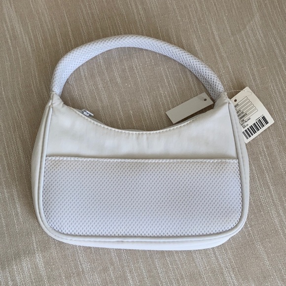 small white pocketbook